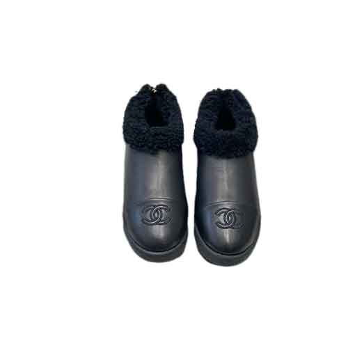 Chanel Snow Ankle Boots 