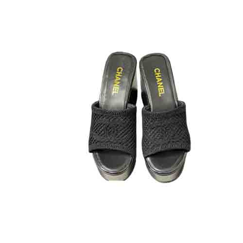 Chanel Wedge Platform Sa
