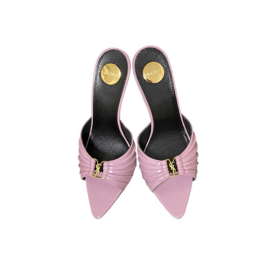 Tacones Mule YSL Mauve d