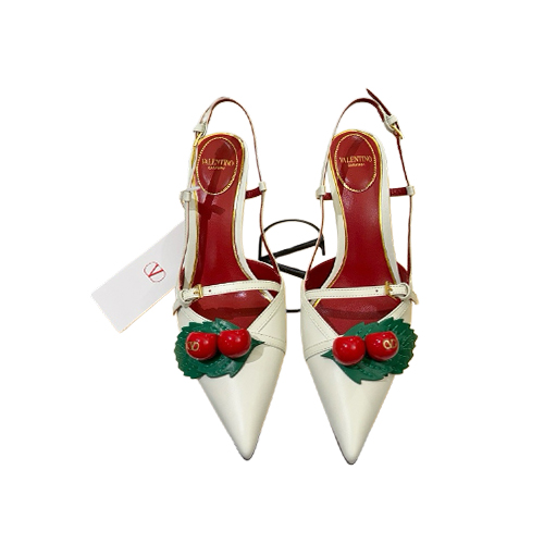 Tacón Slingback Ivory Do
