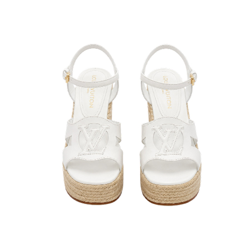 LV White Riviera Platfor