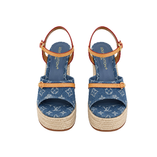 LV Blue Monogram Resort 